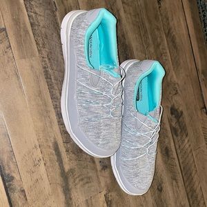 Dan skin memory foam slip ons